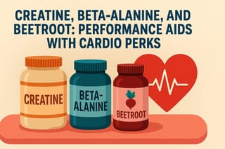 Creatine, Beta‑Alanine, and Beetroot: Performance Aids with Cardio Perks